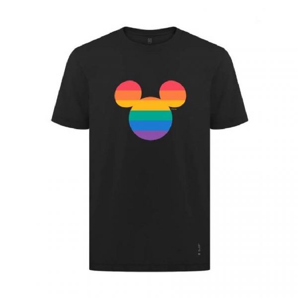 Т‑шirt GQ Disney «Месяц гордости» (черный), размер XL - GQ Disney T-Shirt Pride Month Black Size XL