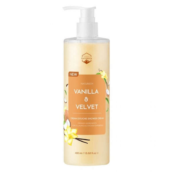 Крем для душа Naturista Vanilla Velvet 400 мл. - Naturista Vanilla Velvet Shower Cream 400 ml.