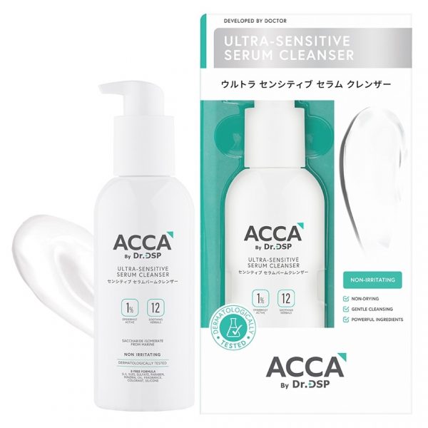 <p><strong>АККА от Dr.DSP — ультра-чувствительный очищающий сывороточный гель (200 мл)</strong></p> - ACCA by Dr.DSP Ultra-Sensitive Serum Cleanser 200 ml.