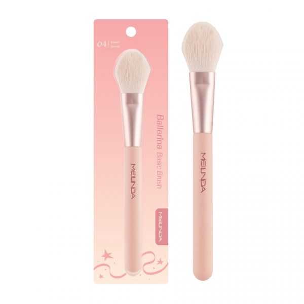 Набор кисти Мейлинд Балерина Бэйсик Брюш № 04 — кисть для румян - Meilinda Ballerina Basic Brush 1pcs. 04 Blush Brush
