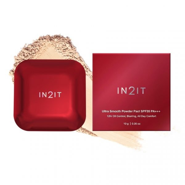 In2It Ультра-гладкий компакт-пудра SPF‧35 1Н - In2It Ultra Smooth SPF35 Powder Pact 1N