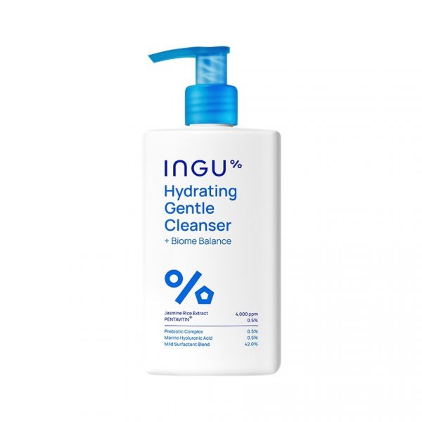 INGU Увлажняющий нежный гель для умывания «Биобаланс» 250 мл - INGU Hydrating Gentle Cleanser +Biome Balance 250 ml.