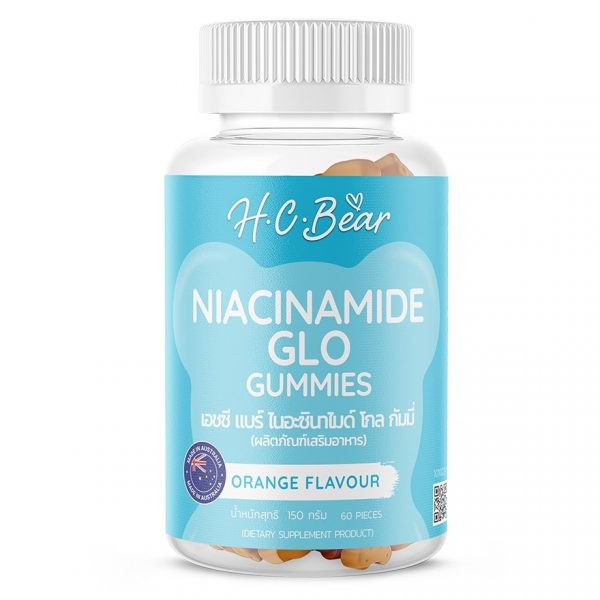 H.C Bear Ниацинамид Гло Гумми (60 штук) - H.C Bear Niacinamide Glo Gummies 60 Pieces