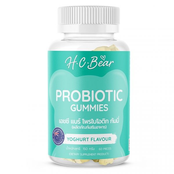 H.C Bear Пробиотические мармеладные конфеты (60 штук) - H.C Bear Probiotic Gummies 60 Pieces