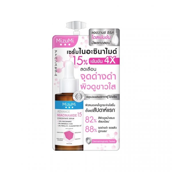 МизуМи Эджванс Ниацинамид 15 Концентрат Серум 6 г. - MizuMi Advance Niacinamide 15 Concentrate Serum 6 g.