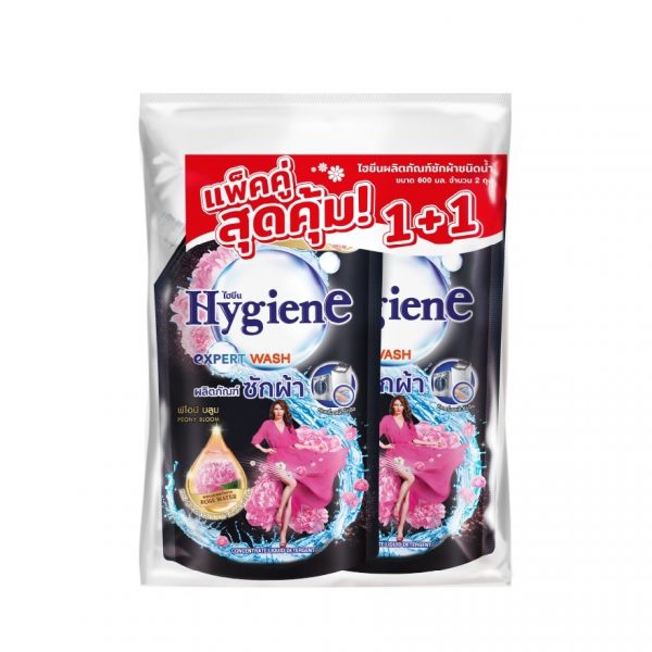 Жидкое моющее средство Hygiene Expert Wash Peony Bloom, сменная упаковка 600 мл, 2 шт. - Hygiene Liquid Detergent Expert Wash Peony Bloom Refill 600 Ml.X2