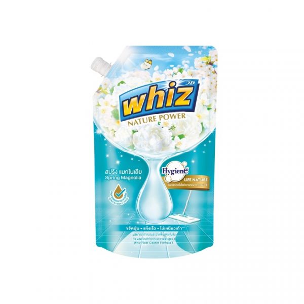 Средство для мытья полов Whiz Nature Power Весенняя магнолия синяя 600 мл. - Whiz Nature Power Floor Cleaner Spring Magnolia Blue 600 Ml.