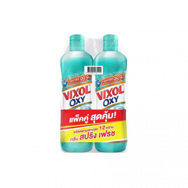 Очищающее средство для ванной Vixol Oxy Spring Fresh, 700 мл, двойная упаковка - Vixol Oxy Bathroom Cleaner Spring Fresh 700 Ml. Twin Pack