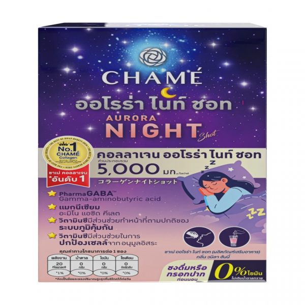«Чейм Аврора Найт Шот 5 г × 6 саше» - Chame Aurora Night Shot 5 g. x 6 Sachets