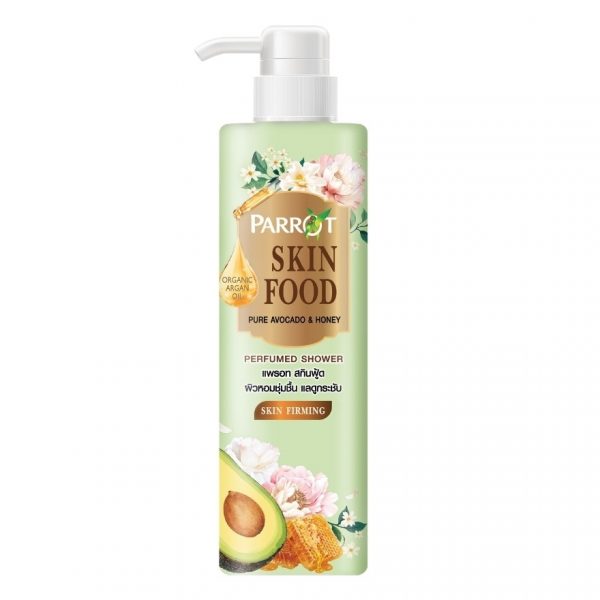 Крем для душа Parrot Skinfood Pure Avocado Honey 400 мл. - Parrot Shower Cream Skinfood Pure Avocado Honey 400 Ml.