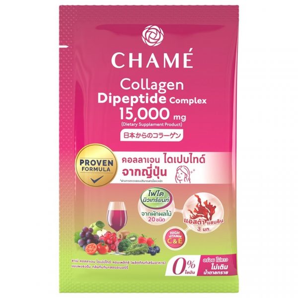 Чеймс Коллаген Диипептид Комплекс 15 г — саше (сашет) - Chame Collagen Dipeptide Complex 15,000 mg. Sachet