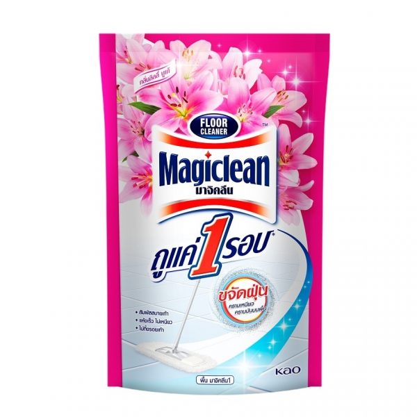 Средство для мытья полов Magiclean Lily Bouquets, сменная упаковка 750 мл. - Magiclean Floor Cleaner Lily Bouquets Refill 750 Ml.
