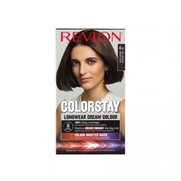 Кремовый краситель Revlon Colorstay Longwear № 4.15 Холодный шоколад - Revlon Cream Colour Colorstay Longwear No.4.15 Cool Chocolate