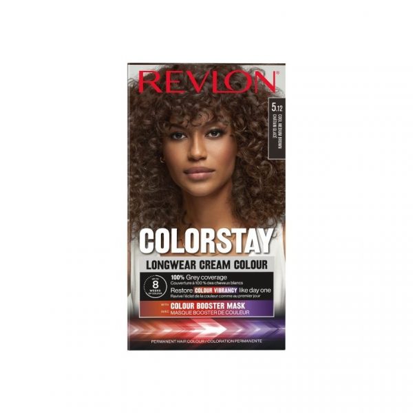 Кремовый краситель Revlon Colorstay Longwear № 5.12 Холодный средне-коричневый - Revlon Cream Colour Colorstay Longwear No.5.12 Cool Medium Brown