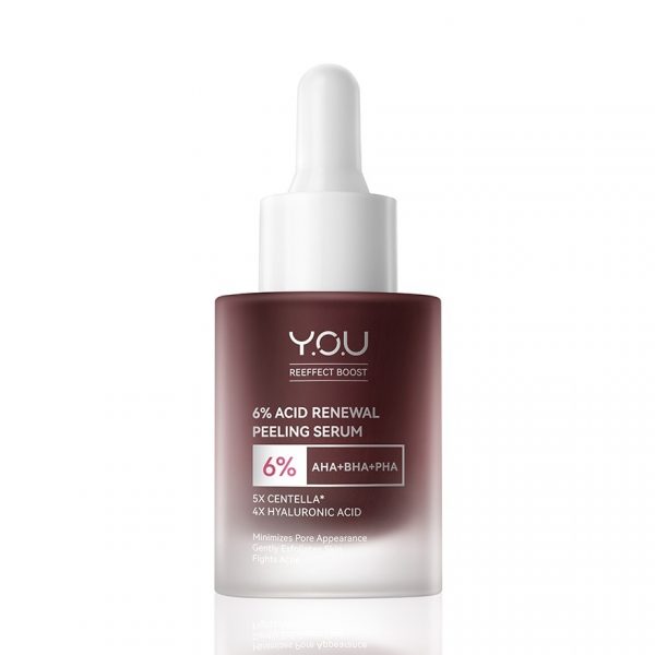YOU Reeffect Boost 6 Кислотная обновляющая пилинг-сыворотка 20 мл. - Y.O.U Reeffect Boost 6 Acid Renewal Peeling Serum 20ml.