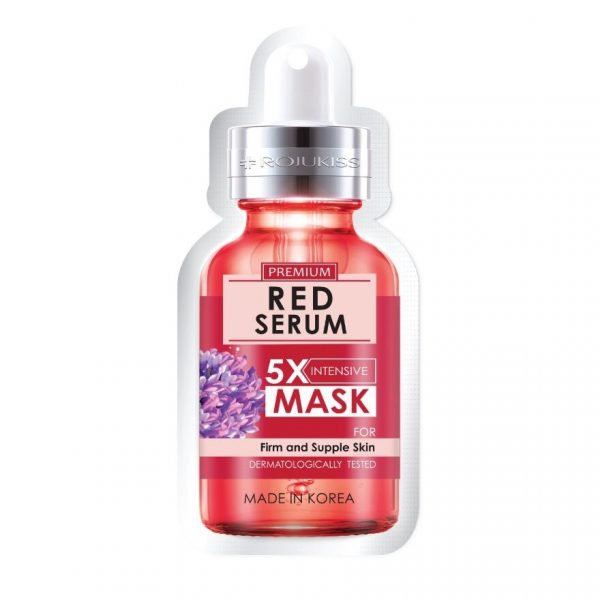 Rojukiss Firm Poreless Red Serum 5X Intensive Mask 1's - Rojukiss Firm Poreless Red Serum 5X Intensive Mask 1's