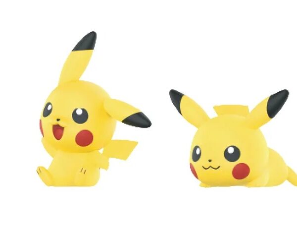 Набор из 2 фигурок Pop Mart Pokemon Sit Back&Relax Pikachu, желтый