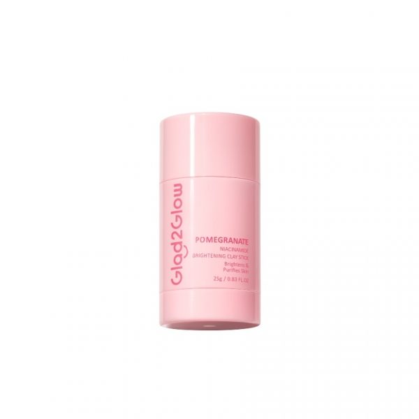 Glad2Glow Clay Stick с гранатом и ниацинамидом для осветления кожи 25 г. - Glad2Glow Clay Stick Pomegranate Niacinamide Brightening 25 G.