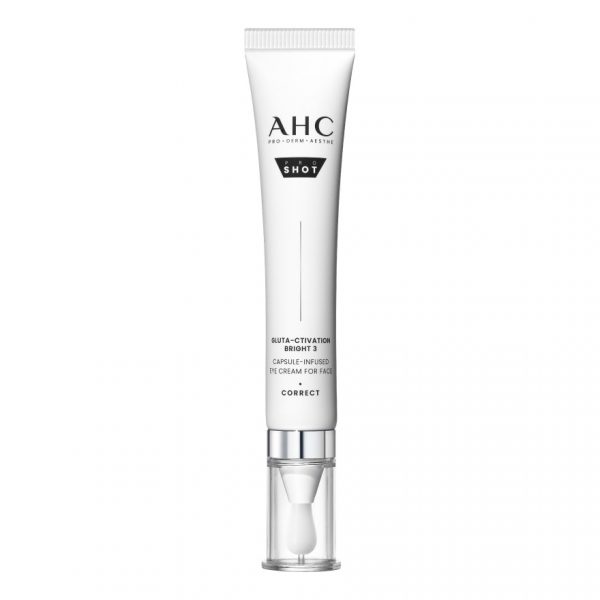 Крем для кожи вокруг глаз и лица AHC Pro Shot Gluta-Ctivation Bright с 3 капсулами 30 мл. - AHC Pro Shot Gluta-Ctivation Bright 3 Capsule-Infused Eye Cream For Face 30 Ml.