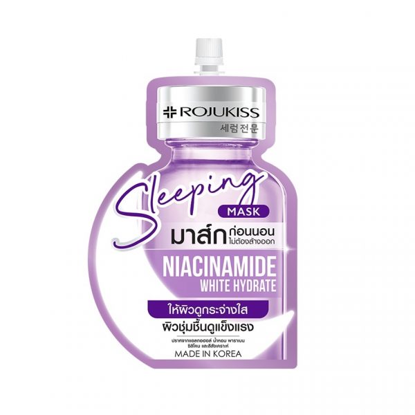 Rojukiss Ночная маска с ниацинамидом 20 мл. ผิวกระจ่างใส и другие - Rojukiss Sleeping Mask Niacinamide 20 Ml. ผิวกระจ่างใส ชุ่มชื้น แข็งแรง