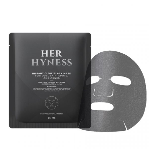 Черная маска Her Hyness Instant Glow Black Mask 25 мл (1 шт.) - Her Hyness Instant Glow Black Mask 25 ml. (1 sheet)