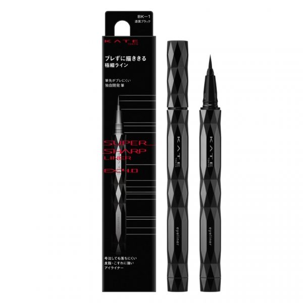 Кейт Супер тонкий лайнер экстра 4.0 чёрный (BK-1) - Kate Super Sharp Liner EX 4.0 BK-1