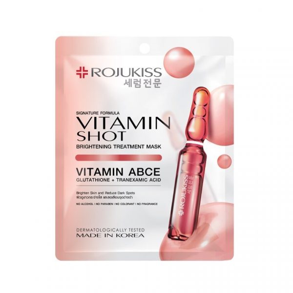 Rojukiss Vitamin Shot Brightening Treatment Mask 1'S - Rojukiss Vitamin Shot Brightening Treatment Mask 1'S