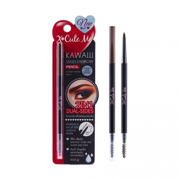 XCuteMe Kawaiii 2в1 для бровей 0,05 г Cho - XCuteMe Kawaiii 2In1 Eyebrown 0.05g Cho
