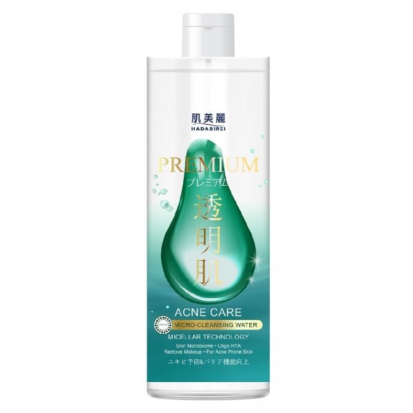 Очищающая вода Hadabirei Micro-Cleansing Water Premium Acne Care 400 мл. - Hadabirei Micro-Cleansing Water Premium Acne Care 400 Ml.