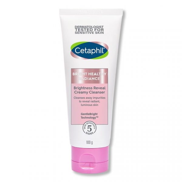 Кремовое очищающее средство Cetaphil Bright Healthy Radiance Brightness Reveal 100 г - Cetaphil Bright Healthy Radiance Brightness Reveal Creamy Cleanser 100g