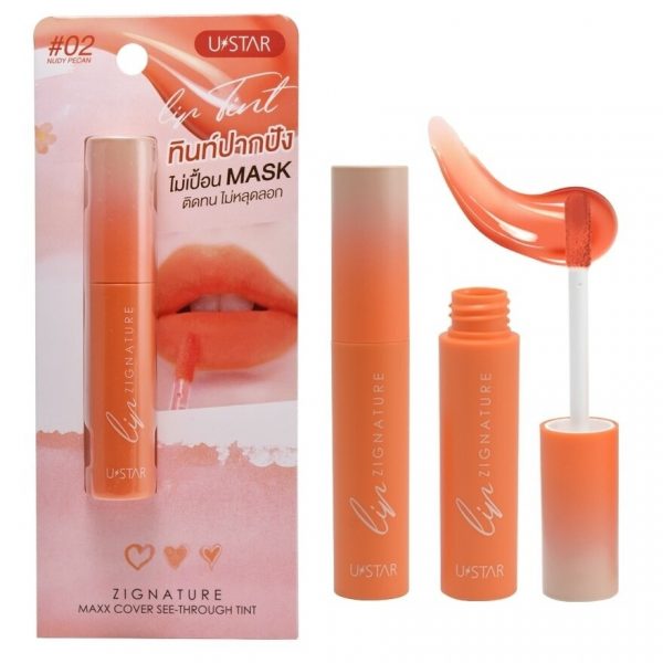 Устар Зигнатюр Макс Си-Ти Айн 02 (прозрачный тон) - Ustar Zignature Maxx See Through Tint 02