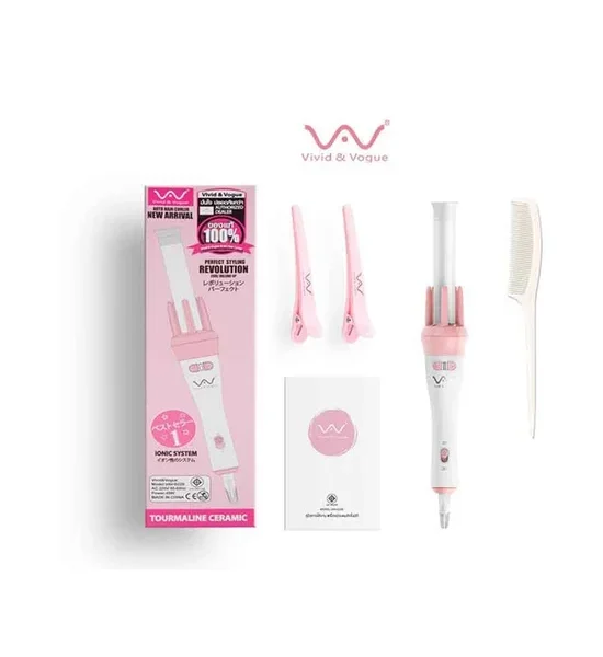 VIVID & VOGUE Automatic Curling Iron VAV 022B Lavender blush. 100% оригинал