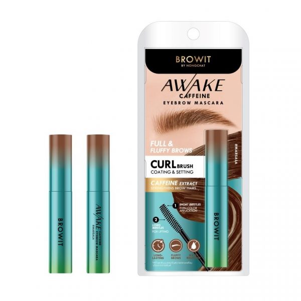 Бровит «Проснуться! Кофеин» брови Марсала (цвет кофе с молоком) - Browit Awake Caffeine Eyebrow Marsala