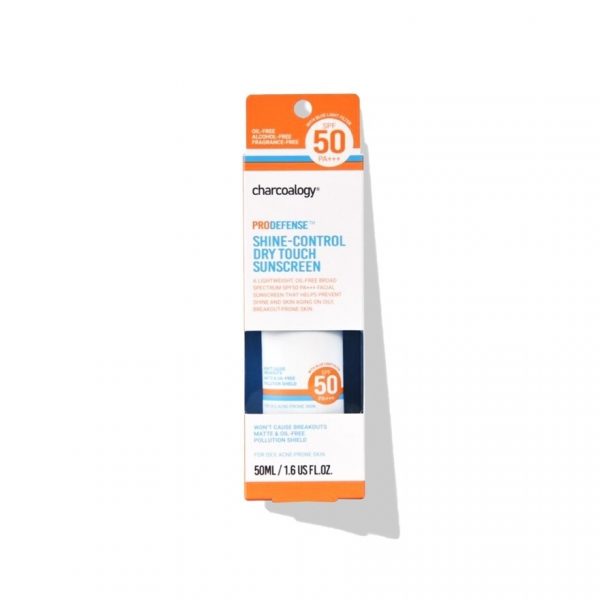 Charcoalogy Pro Defense Shine Control Сухой солнцезащитный крем 50 мл. - Charcoalogy Pro Defense Shine Control Dry touch Sunscreen 50 ml.