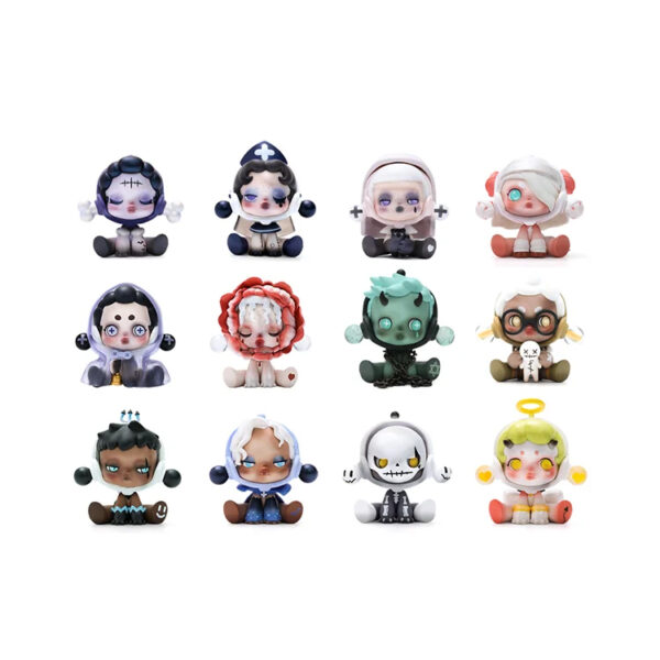Сюрприз-бокс с фигуркой Pop Mart Skullpanda Ancient Castle Series - 1 рандомная фигурка