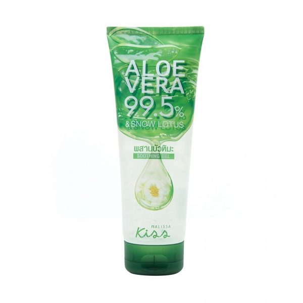 Malissa Kiss Aloe Vera 99,5 Успокаивающий гель Snow Lotus 230 г. - Malissa Kiss Aloe Vera 99.5 Snow Lotus Soothing Gel 230 G.