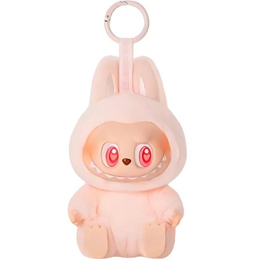 Фигурка Pop Mart Labubu The Monsters Have A Seat Duoduo Shy, розовый
