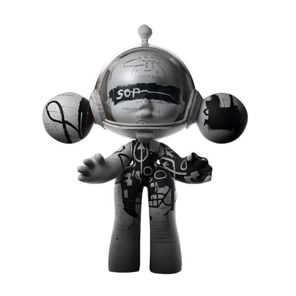 Фигурка Pop MEGA a SKULLPANDA Jean-Michel Basquiat Secret 002 Limited Figurine