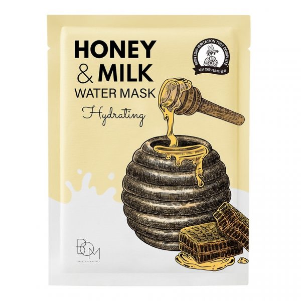 Увлажняющая маска BOM Honey And Milk Water Mask 25 г. - BOM Honey And Milk Water Mask Hydrating  25g.