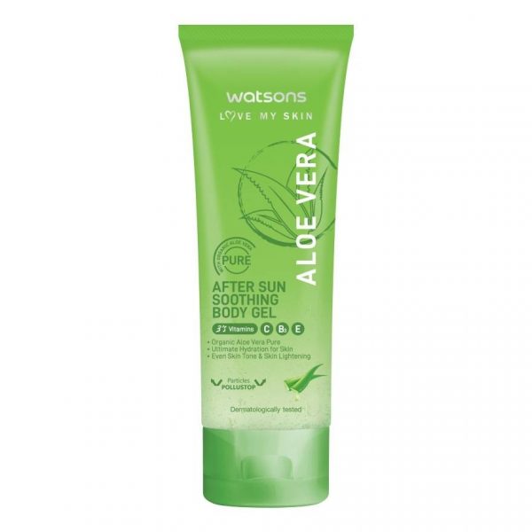 Успокаивающий гель для тела Watsons Love My Skin с алоэ вера после загара 100 мл - Watsons Love My Skin Aloe Vera After Sun Soothing Body Gel 100ml