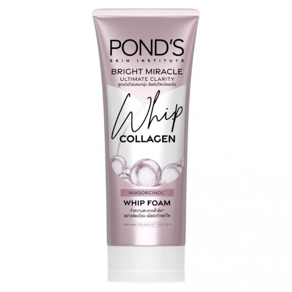 Пена для умывания Pond'S Bright Miracle Ultimate Clarity Whip с коллагеном 90 г. - Pond'S Bright Miracle Ultimate Clarity Whip Collagen Whip Foam 90 G.