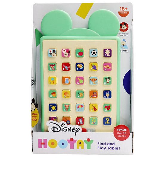 DISNEY HOOYAY Toy Tablet Multi-Color. 100% оригинал
