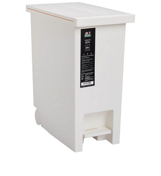 Eazy Clean Pedel Bin Side Lid 20 L White Smoke. 100% оригинал