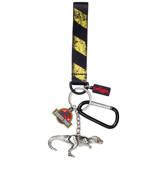 SMIGGLE Keyring Jurassic Park Black. 100% оригинал