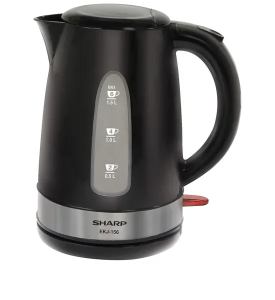 SHARP Electric Kettle (1,850-2,200W, 1.5L) EKJ-156. 100% оригинал