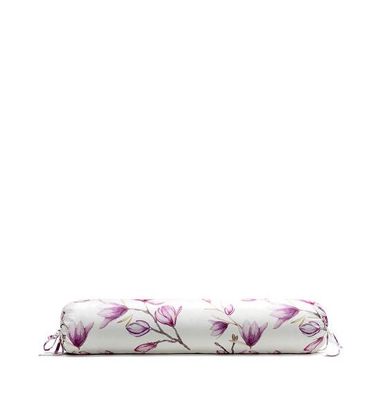 ESQUIRE Bolster Case Cotton Sateen Collection Magnolia A Printed 36X112 cm White/Pink. 100% оригинал