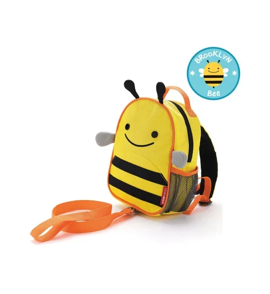 SKIP HOP Zoo Let Bee Style Mini Backpack with Safety Harness SH210212205000. 100% оригинал