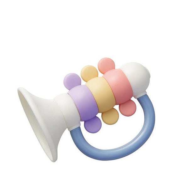 TOYROYAL Teether 3 Months Classic - Horn White. 100% оригинал