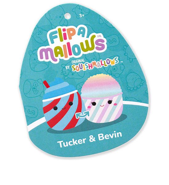 SQUISHMALLOWS Stuffed Toy Tucker&bevin L7 3.5 Inch Multi-Color. 100% оригинал