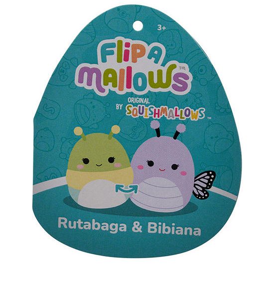 SQUISHMALLOWS Stuffed Toy Rutabaga&bibiana L7 5 Inch Multi-Color. 100% оригинал